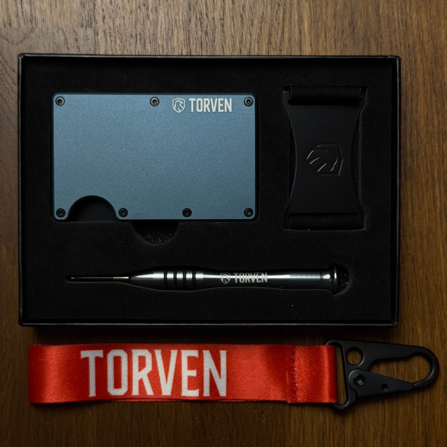 PORTFEL TORVEN BLUE STEEL
