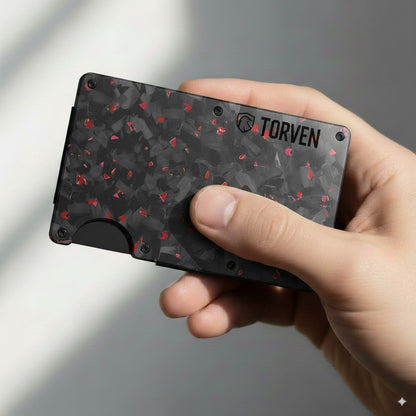 PORTFEL TORVEN RED CARBON